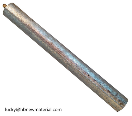 NPT3/4 ánodo Rod Anti Corrosion Water Heater de la aleación del magnesio del hilo AZ31B