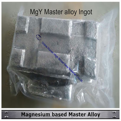 Aleación MgY30 MgY25 MgY20 de MgY del lingote de la aleación principal del magnesio del itrio del magnesio de MgY