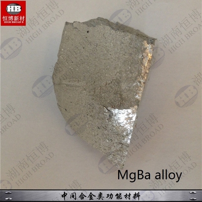 Lingote certificado ISO de la aleación principal del magnesio 20 del magnesio 10 de la aleación del bario de la aleación principal del magnesio