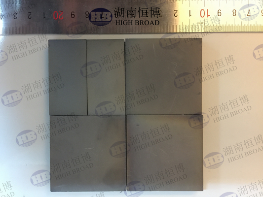 Placas a prueba de balas para la protección balística, placa redonda de cerámica nuclear del hexágono del grado B4c