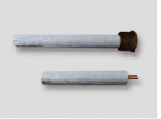 Ánodo Rod, tipo flexible ánodo de aluminio Rod del calentador de la caldera y de agua del cinc