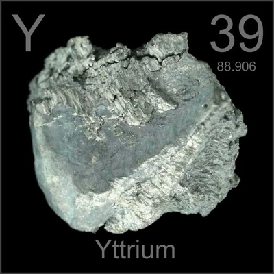 Buen metal 99,9 del itrio de CAS 7440-65-5 de la ductilidad