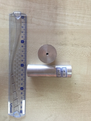 Ánodo de barra del magnesio del diámetro 19m m para el calentador de agua, barra sacada del ánodo de la aleación del magnesio AZ31