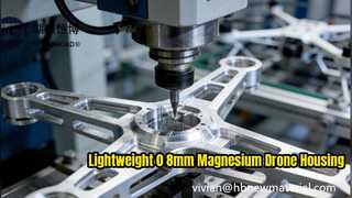 Placa de magnesio AZ31B de 0,8 mm para cardanes de drones livianos