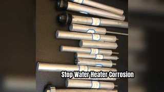 Ver varilla de ánodo de magnesio AZ31 resistente a la corrosión de alto potencial para protección del calentador de agua