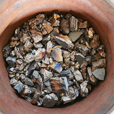 Aleación maestra de cobre y zirconio CuZr50 con un contenido de zirconio del 50% para aleaciones de alto contacto eléctrico de alta pureza