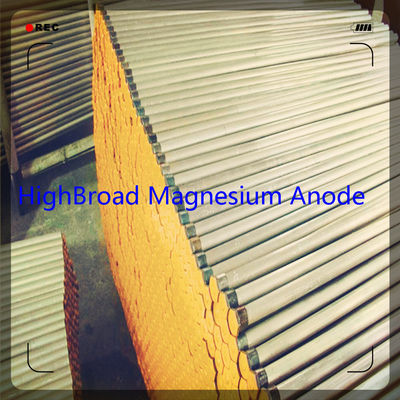 Barra de ánodo mini de magnesio AZ31 de 16 mm con rosca M8, protección compacta de 250 mm para caldera pequeña
