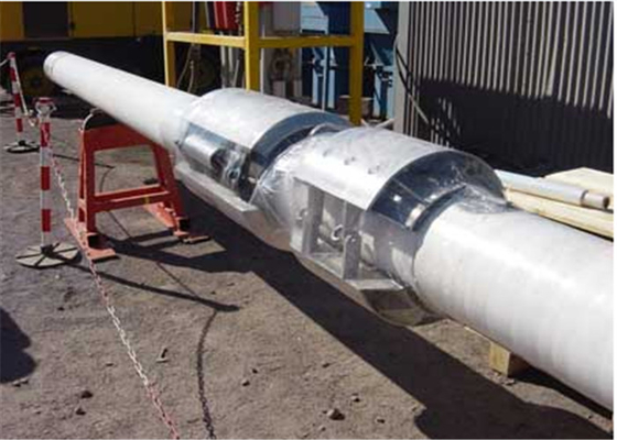 Ánodo de aluminio sacrificatorio redondo de ASTM para las tuberías submarinas, ánodos de aluminio de la pulsera