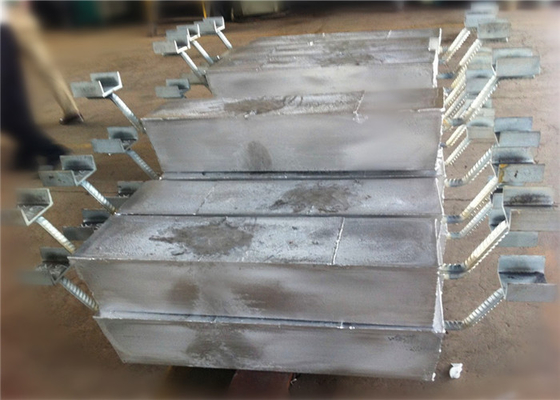 Anodos de aluminio para puertos embarcaderos / Anodos de aluminio sacrificados utilizados en sistemas de protección catódica para prevenir la corrosión de estructuras metálicas sumergidas en agua o enterradas en el suelo