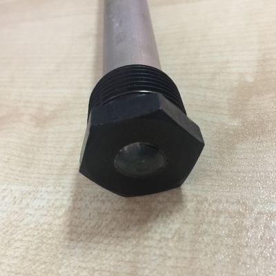 Diseño de anodo compacto de aleación de aluminio de 19 mm 3/4 NPT 450 mm para un condensador compacto