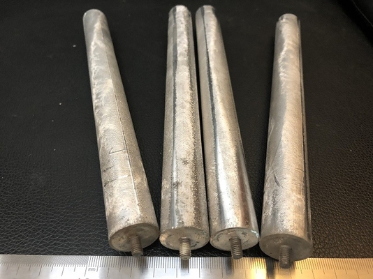 Altas piezas de metal de lanzamiento amplias de Heater Magnesium Sacrificial Anode Rods AZ31 del agua
