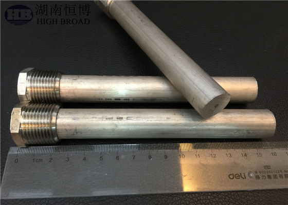 22 mm de aleación de zinc Combo Rod Anodo 3/4 NPT 750 mm Dielectrico control de olor de pezones para calentadores de agua residenciales