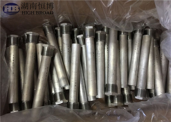 22 mm de aleación de zinc Combo Rod Anodo 3/4 NPT 750 mm Dielectrico control de olor de pezones para calentadores de agua residenciales