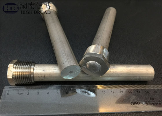 22 mm de aleación de zinc Combo Rod Anodo 3/4 NPT 750 mm Dielectrico control de olor de pezones para calentadores de agua residenciales