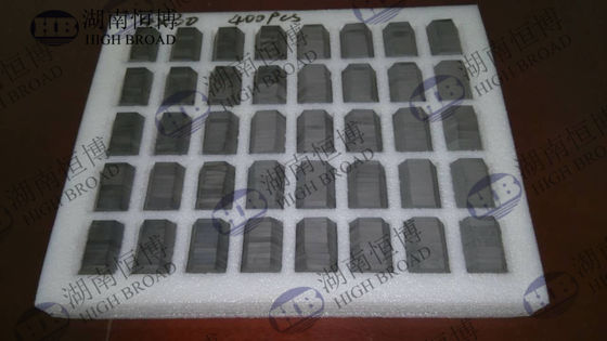 Placas antibalas de carburo de silicio / azulejos utilizados en protección blindada pesada, vehículos blindados