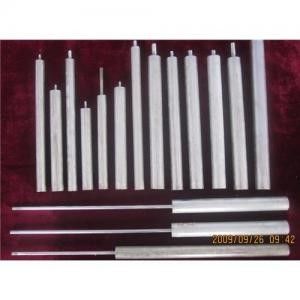 Varilla de ánodo de magnesio con longitud de 44 pulgadas y diámetro de 0,84 pulgadas