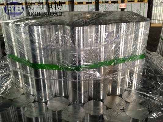 AZ80 AZ91 Bolígrafo de magnesio fundido semicontinuo para extrusión / moldeo de espesor / fundición a presión