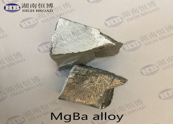 La aleación del bario del magnesio de la aleación de MgBa5 MgBa10 MgBa para el grano refina mejora funcionamiento del bastidor