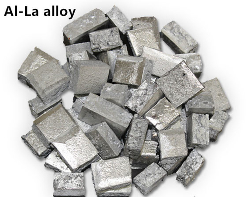 Aleación de aluminio de LaAl de la aleación del lantano, aleación de tierra rara de aluminio para los hardners