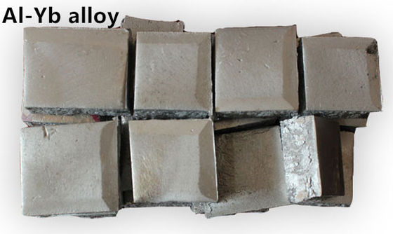 Magnesium Ytterbium Master Alloy MgYb5-MgYb30 Ingot for Aging Response Enhancement and Thermal Stability Improvement with 5% to 30% Ytterbium Content