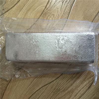 Aleación maestra de aluminio y zinc AlZn 5-20% de contenido de zinc en lingote para refinamiento de grano