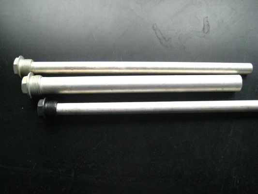 Varilla de ánodo de aleación de aluminio de 21 mm y 3 segmentos con diseño de unión atornillada de 1000 mm para calderas comerciales