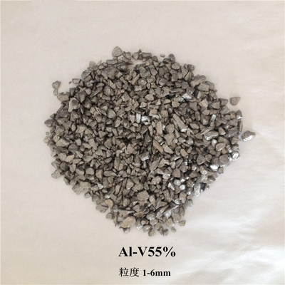 Lingote de aluminio/galleta de la aleación de la aleación principal el AlV5-85% del vanadio