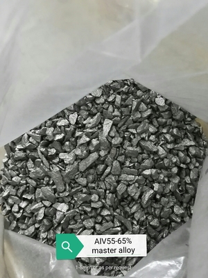 La aleación principal del Vanadio-aluminio de la aleación de AlV 5-85%/el aluminio basó la aleación principal