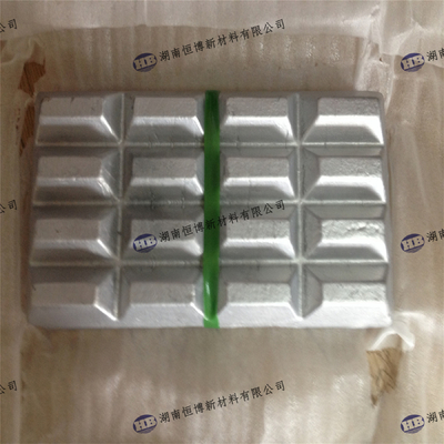 Tableta de aluminio Titanium del lingote de la aleación de la aleación principal de AlTi10 AlTi15