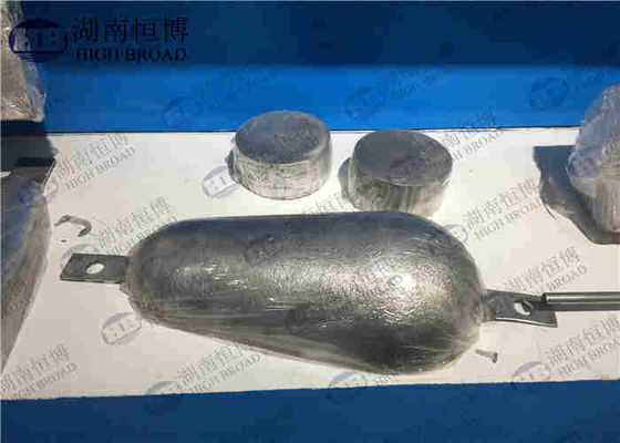 AZ63 HP Anodos de casco y tanque de magnesio para el sistema de protección catódica