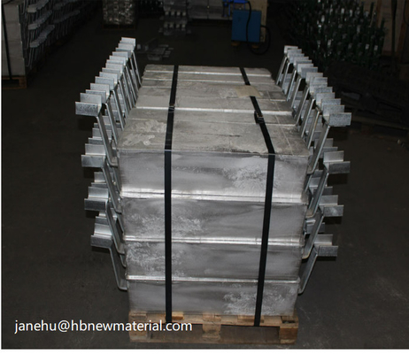 Anodo de aluminio de protección catódica para aguas marinas y estructuras en alta mar