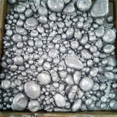 Lingote de aleación maestra de aluminio y lantano (AlLa) con contenido de La del 5-15% para refinamiento de grano