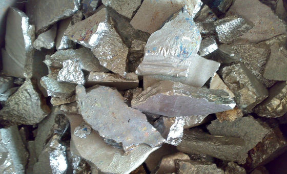 Lingote de aleación maestra de aluminio y lantano (AlLa) con contenido de La del 5-15% para refinamiento de grano