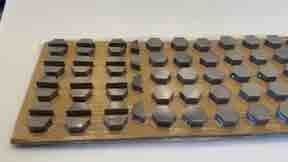 Gradient B4C-SiC Composite Ballistic Tile with NIJ Level IV Protection in 100x100x10mm Size