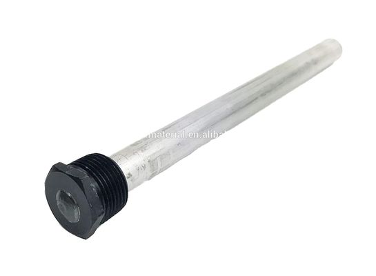 Enlace flexible segmentado de calentador de agua de magnesio varilla de ánodo de 32 pulgadas para la instalación de tanques de baja altura