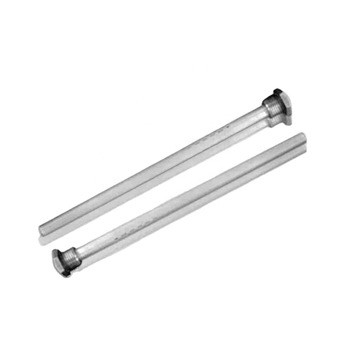 AZ31 AZ63 Barras de anodo de aleación de magnesio para calentador de agua para tapas de acero galvanizado NPT BSPT 3/4&quot;