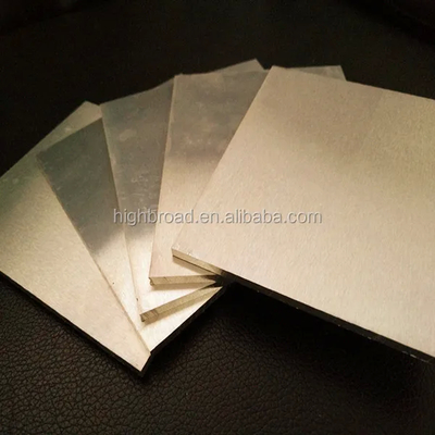 Industria militar Hoja de aleación de magnesio con fuerte dureza y conductividad térmica 0,5 mm