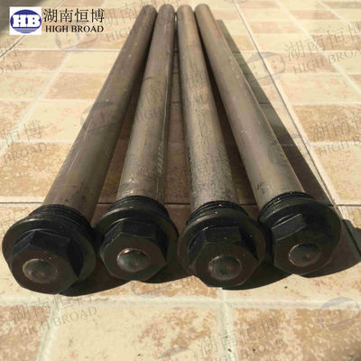 Varilla de ánodo de aleación de zinc de 25 mm y 3 segmentos, 1 NPT, protección de tanque de almacenamiento de 1000 mm para tanque de almacenamiento de agua caliente