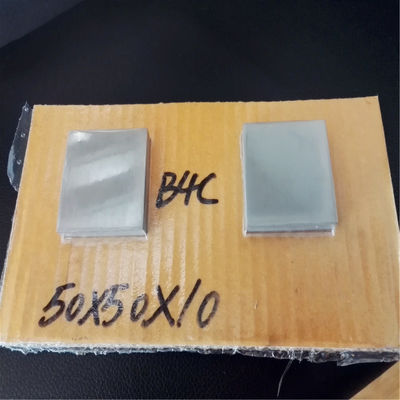 NIJ IV Peso ligero de alta dureza placa cerámica de carburo de boro placa de blindaje de cuerpo balístico