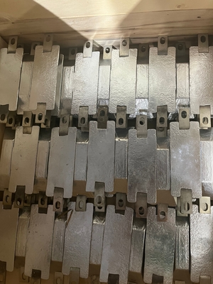 Anodo sacrificial de zinc de grado marino para protección de buques