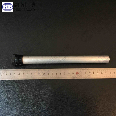 Elementos de calefacción personalizados Calentador de agua Varilla de ánodo Aleación de magnesio AZ61 AZ91