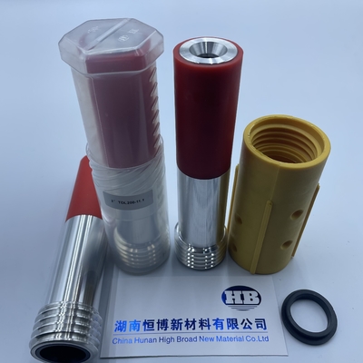 Boquilla redonda de rociado de carburo de boro con diseño de venturi único resistente al desgaste