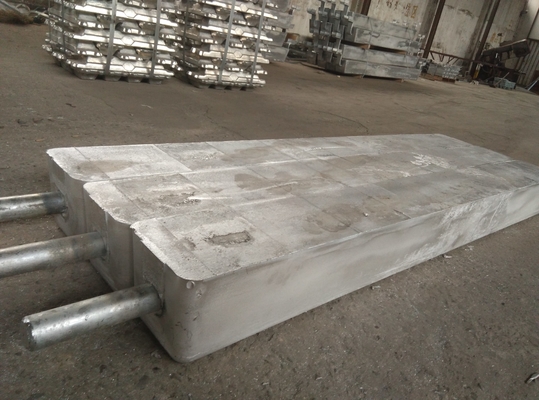 MIL-A-24779 Anodos de protección catódica de aleación de aluminio para diques marinos / pilares para mar adentro