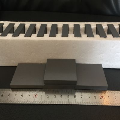 Ultra Lightweight 4mm Thickness Boron Carbide Ballistic Tile with 2.50 g/cm3 Density and 3000 HV Hardness