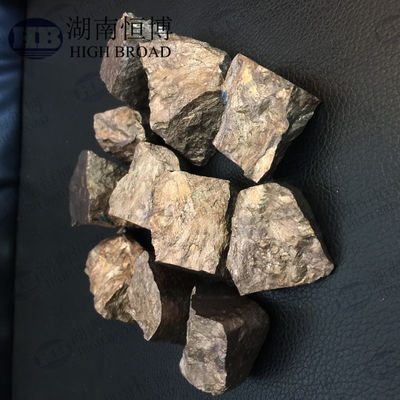 CuMn15 aleación maestra de manganeso con un contenido de 14,0-16,0% de manganeso para el refino de granos de aluminio de alta pureza