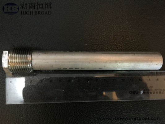 22 mm de aleación de zinc Combo Rod Anodo 3/4 NPT 750 mm Dielectrico control de olor de pezones para calentadores de agua residenciales