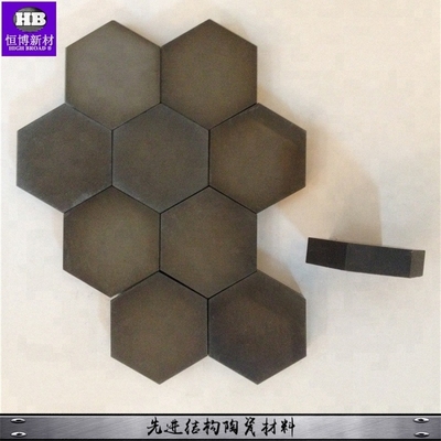 Carboidrato de silicio Carburo de boro Carburo cuadrado balísticos hexagonales para protección extrema