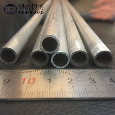 Tubo hueco de aleación de magnesio HB-HT-80x5 ZK60A 80 mm OD x 5 mm espesor de pared para componente de chasis de automóviles