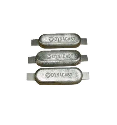 Heat Exchanger Aluminum Sacrificial Anode Pencil Type M16 Thread 350mm 1.2kg Al-Zn-In Alloy Corrosion Guard