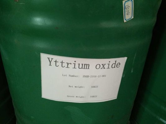 Polvo de óxido de itrio de alta pureza Y2O3 con pureza del 99,9999% y tecnología independiente de grado completo para la seguridad estratégica del suministro